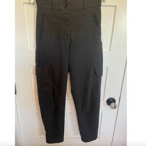 black aritzia modern cargo pant